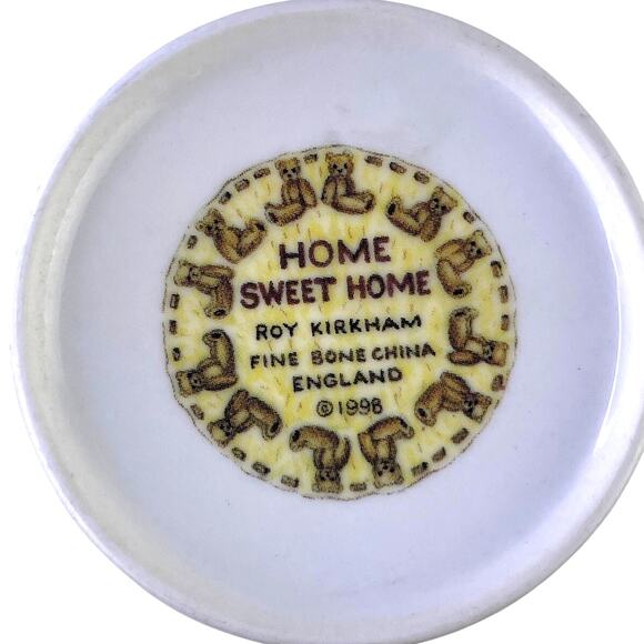 Roy Kirkham "Home Sweet Home" Fine Bone China Coffee Tea Mug England 1998 - Picture 8 of 8